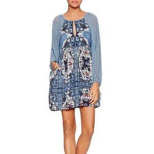 Free people Oksana printed mini dress